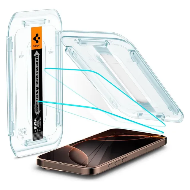 Protector de pantalla para iPhone 16 Pro Max Spigen AGL07907