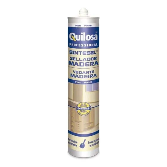 Sellador Silicon Sintesel Para Madera 300ml Pino Quilosa