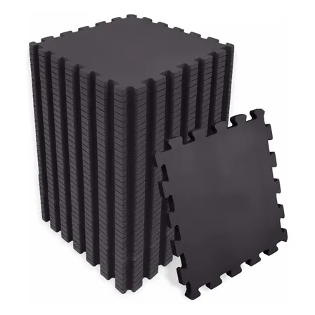 Tapete Eva Encaixe Seller 36 Pcs 31×31x5mm, Liso