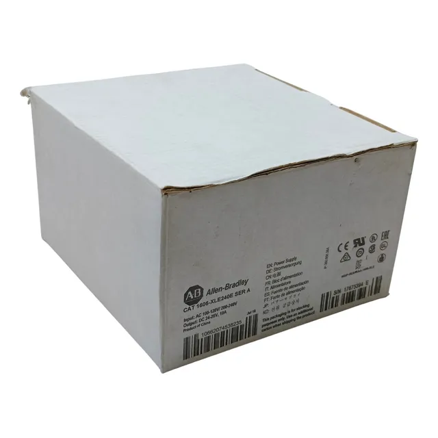 1606-xle240e Allen-bradley Power Supply 100-240vac/24vdc 10a