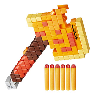 Hacha Voladora De Dardos Nerf Minecraft Firebrand Con 6 Dard Hacha Voladora De Dardos Nerf Minecraft Firebrand Con 6 Dard