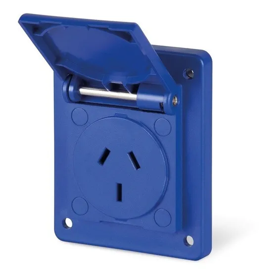 Toma Panel 2p + T 10a Scame Ip54