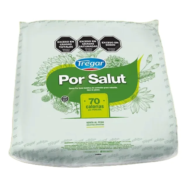 Queso Port Salut Light Tregar 4 Kg Cuadrado Envasado