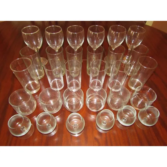 Set De Copas Para Vino Y Whisky
