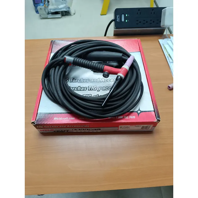Antorcha Tig Weldcraft Wp-17v-25-2 Enfriada Por Aire 7.6m