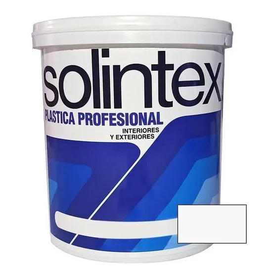 Pintura Caucho Blanco Plastica Galon Solintex Cod: 1050332