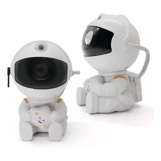 Astronauta de Galáxia e Estrelas LED Com Controle Remoto USB