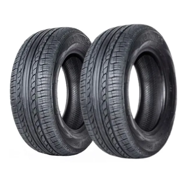 Kit 2 Pneus Aro 15 Remold 185/60r15 Borracha Vipal E Inmetro