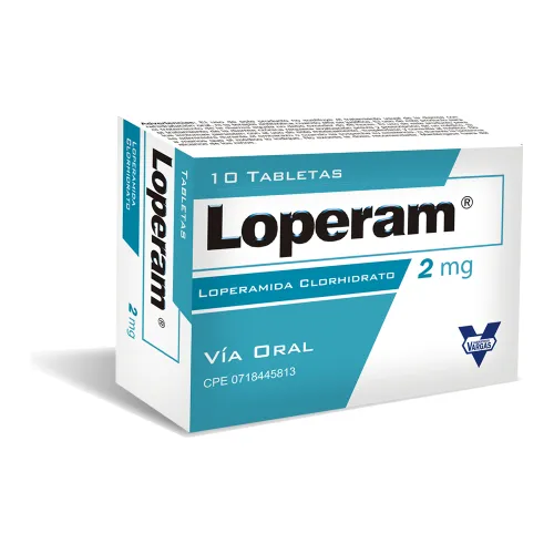 Loperam 2mg 10tabletas