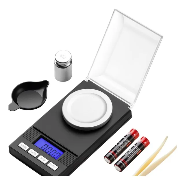 Gramera Triple Decimal De Alta Precisión Desde 0.001g/50g