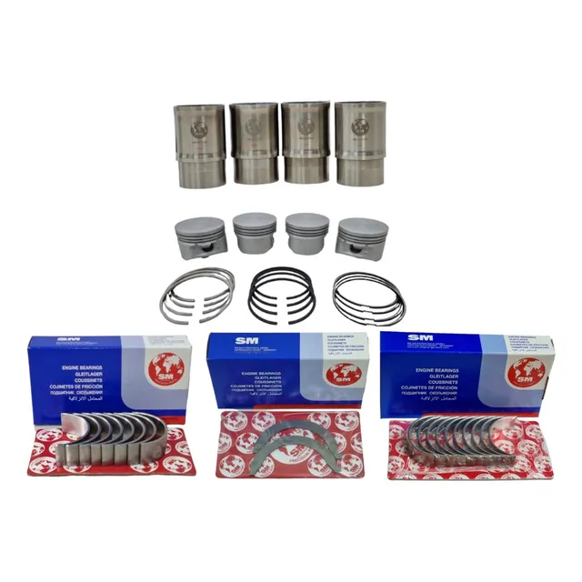 Kit Camisa/pistón/anillo/metales Peugeot 206 1.4 8v Bencina