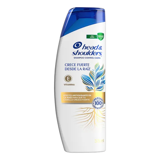 Head & Shoulders Shampoo Control Caspa Crece Fuerte 375ml
