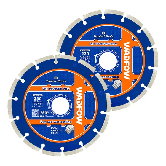 Disco Corte Diamantado Concreto 9' 22mm Amoladora Esmeril Color Azul