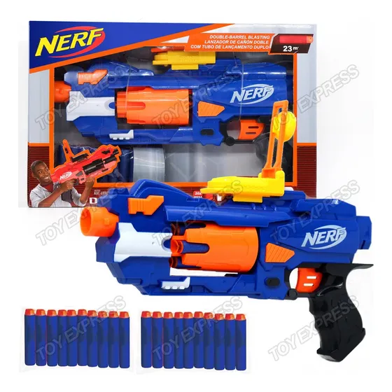 Nerf Doublebreach 20 Dardos Original Y Nuevo Hasbro
