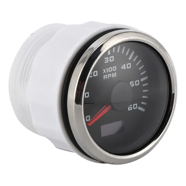 Tacômetro Lcd De 52 Mm/2 Polegadas E 6000 Rpm Para Motor Ext
