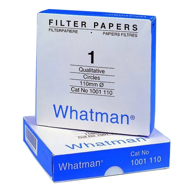 Papel Filtro Grado 1 Whatman 1001-125 Diam 12,5cm Paq X 100