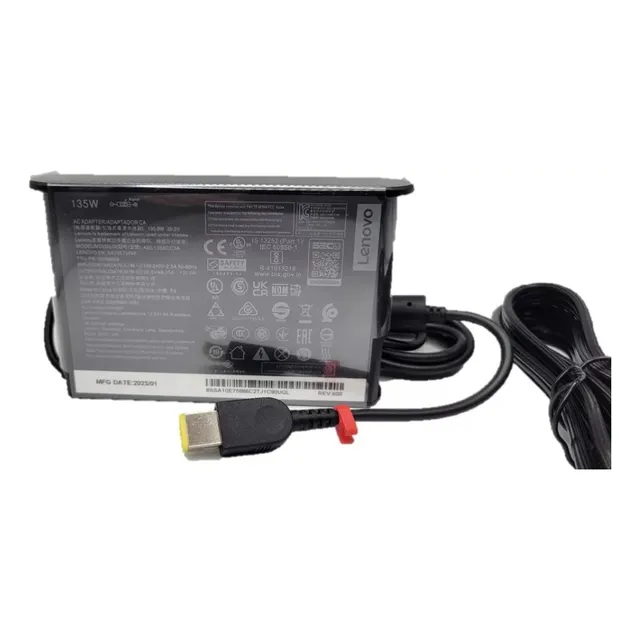 Cargador Adl135scc3a Para Laptop Lenovo 135w 20v 6.75a Negro