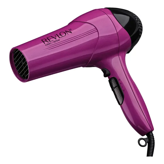 Revlon Secadora Iónica De Cabello Control De Frizz 1875w Col Violeta/negro
