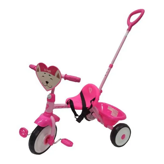 Triciclo Littie Con Canasta Trasera Gw Azul