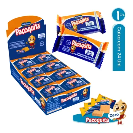 Paçoca 0 Paçoquinha Paçoquita Diet Zero Doce De Amendoim432g