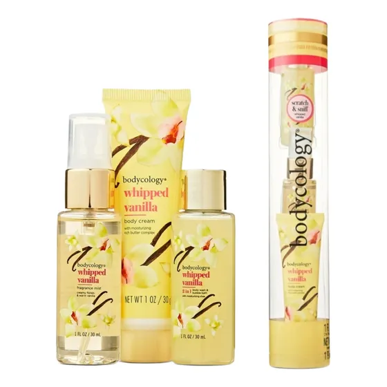 Whipped Vanilla Bodycology Trio Mini Set De Regalo