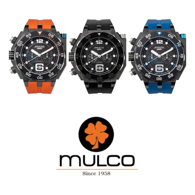 Reloj Mulco Buzo Mb6-92826-045 Para Hombre Correa Azul
