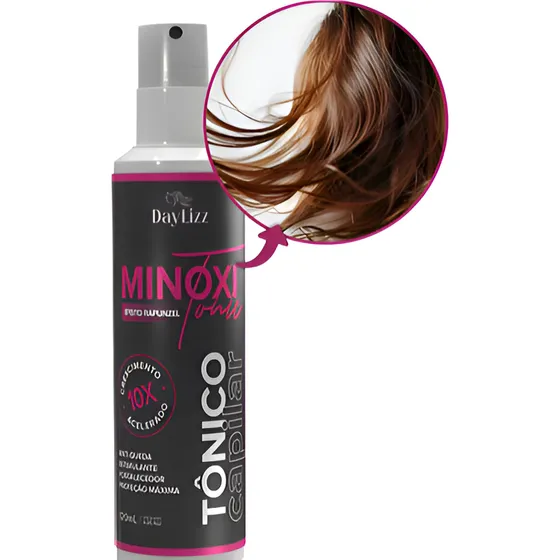 Tônico Super Poderoso Crescimento Capilar Anti Queda Cabelo
