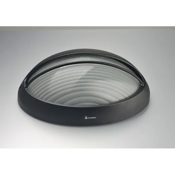 Lampara Vapolet Ovalada Grande Con Rejilla  Vpo-2236-g E27
