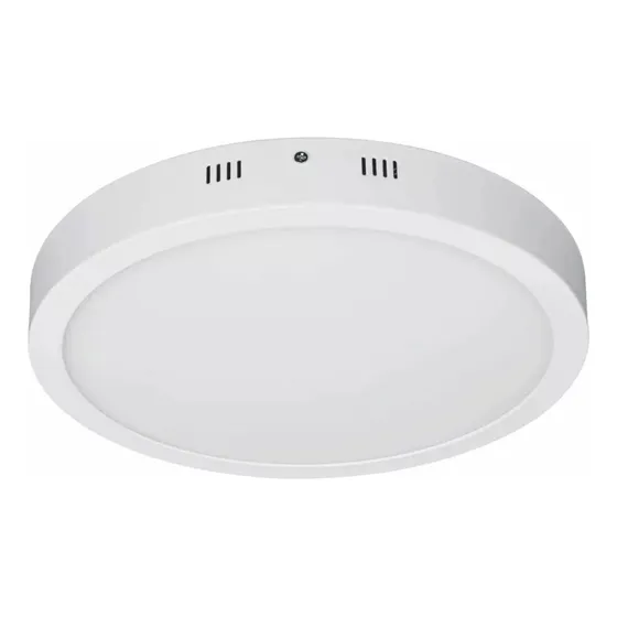 Lampara Sobreponer Led 18w Plafon L/bca 21cm Calidad Premium