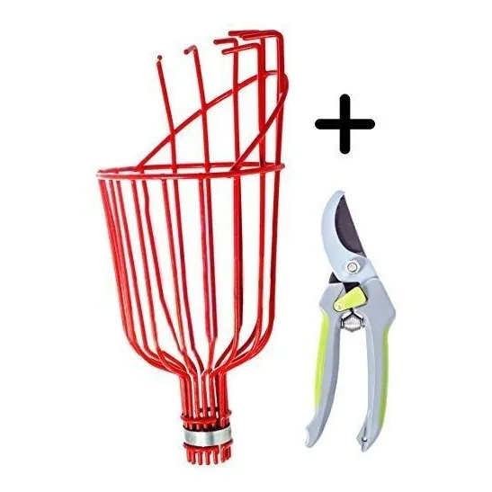 Selector Fruta Cosecha Kit Herramienta Cesta Head