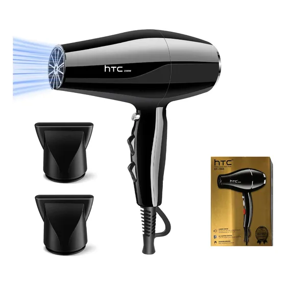 Secador De Cabello Marca Htc Profesional 2000w Con Boquillas