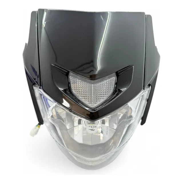 Careta Y Faro Yamaha Xtz250 Abs Modelo Nuevo Negro