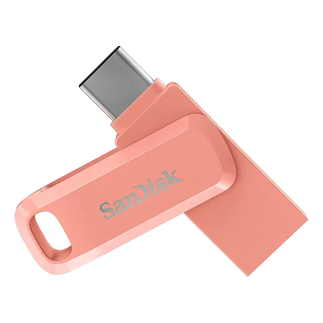 Memoria Usb Sandisk Ultra Dual Drive Go 128gb Pink Color Rosa