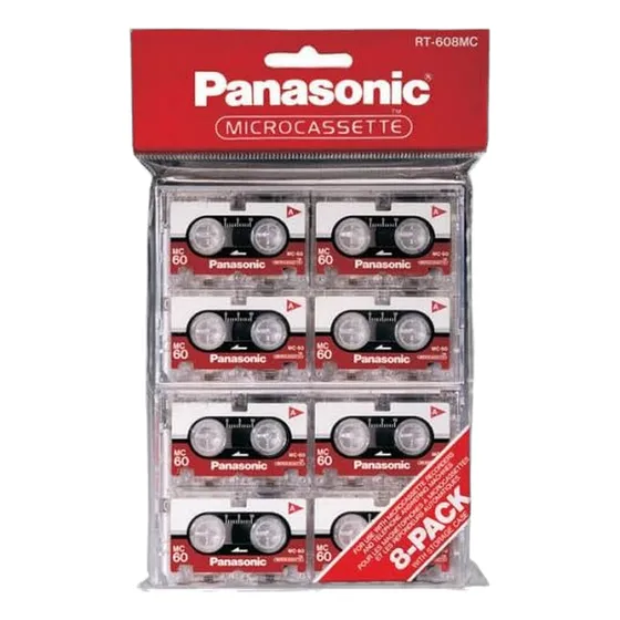 Cinta De Audio Microcasete De Panasonic