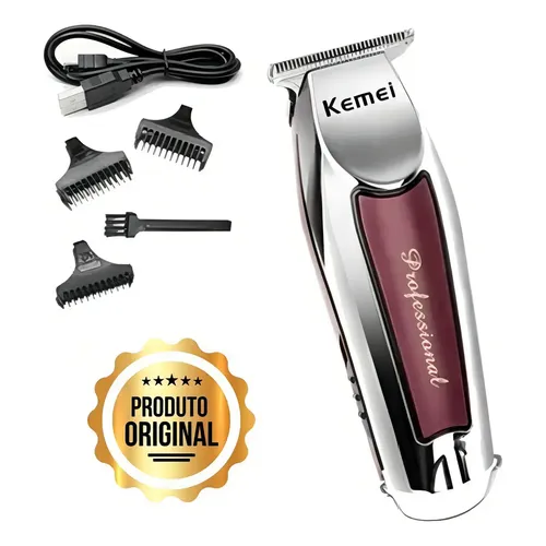 Máquina de corte recarregável Vgr V-961, impermeável, cor