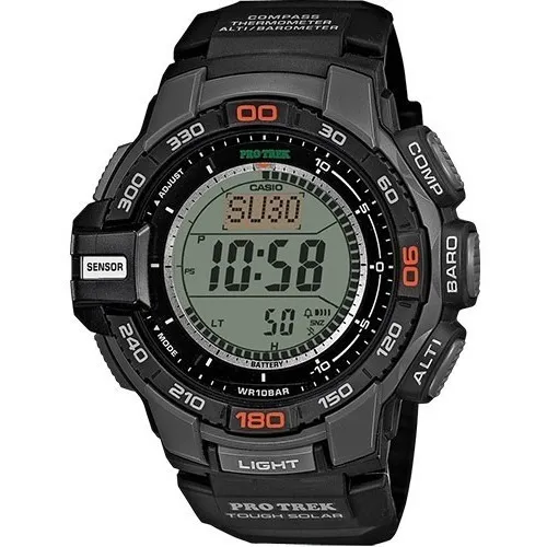 Casio Protek Prg 270 Solar 100 % Original En Caja Color de la correa Negro