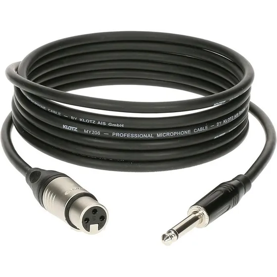 Cable Para Microfono Xlr Hembra Para Plug 6.5mm Cod 3024