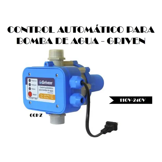 Presscontrol Control Automático Para Bomba De Agua - Griven
