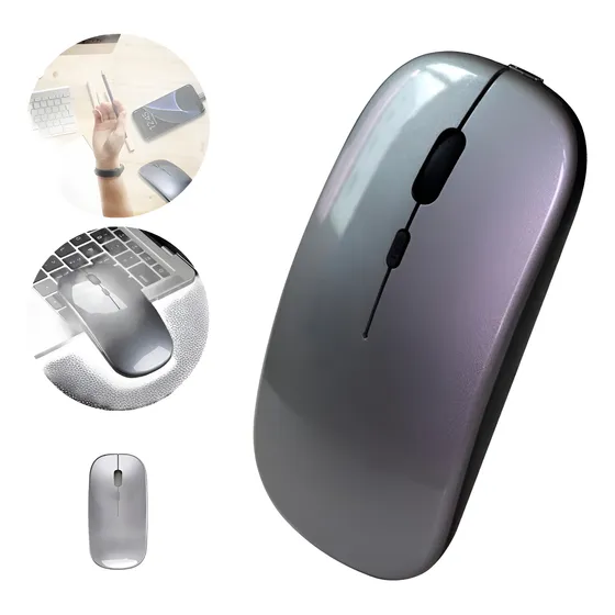 Mouse Bluetooth Recarregável Para Macbook Air Pro M1 M2 M3