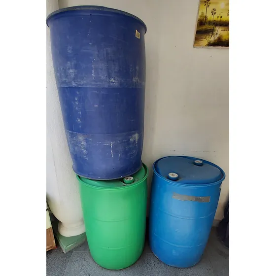 Pipote Tambores Plastico Para Agua, 200lts. Super Precio
