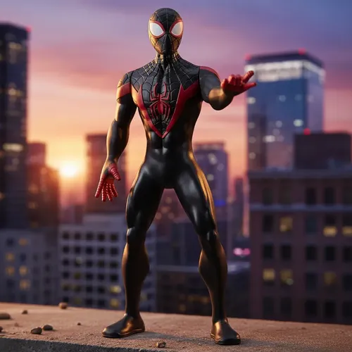 特撮 Spider-man Orgins - Spider-man in Black Spider Suit Titan Hero Spiderman Black Suit Juguete 30 Cm Marvel Origina