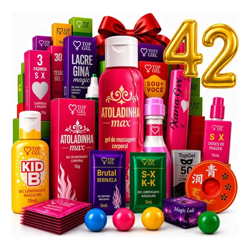 Love Lub Ice 60g + Sete Sensações Gel Anestésico 25g Sabor Sem