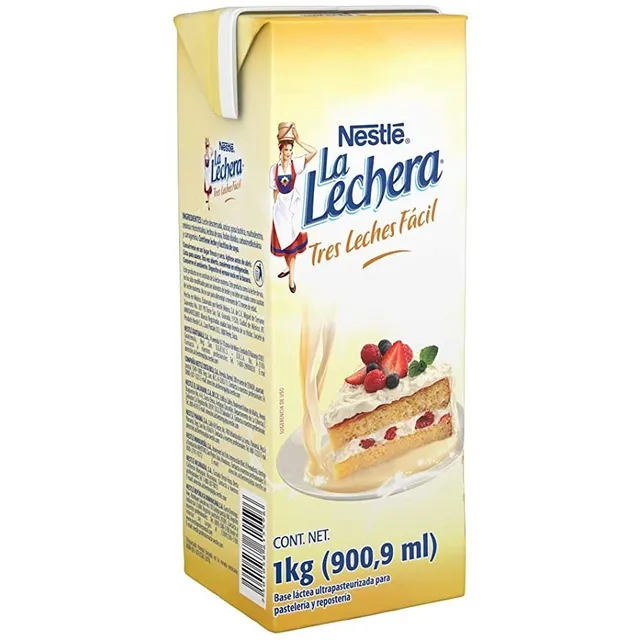 La Lechera Base Tres Leches Nestlé Caja Con 12 Piezas De 1kg