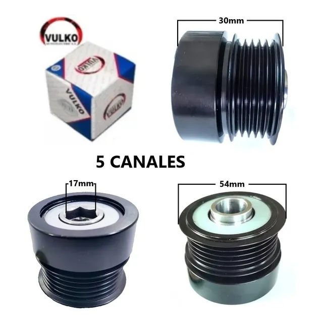 Polea Alternador Clutch Chevrolet Onix 2019-2022 T-valeo 5c
