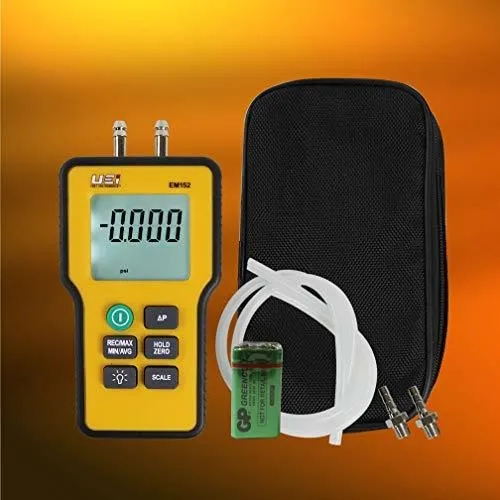 Camping Uei Test Instruments Em152 Manometro Digital