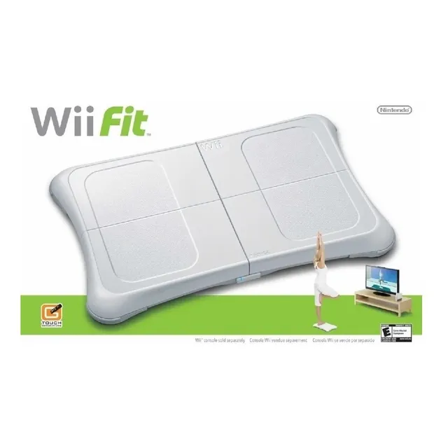 Wii Fit, Tabla Nintendo  Para Ejercicios Y Cd De Juego