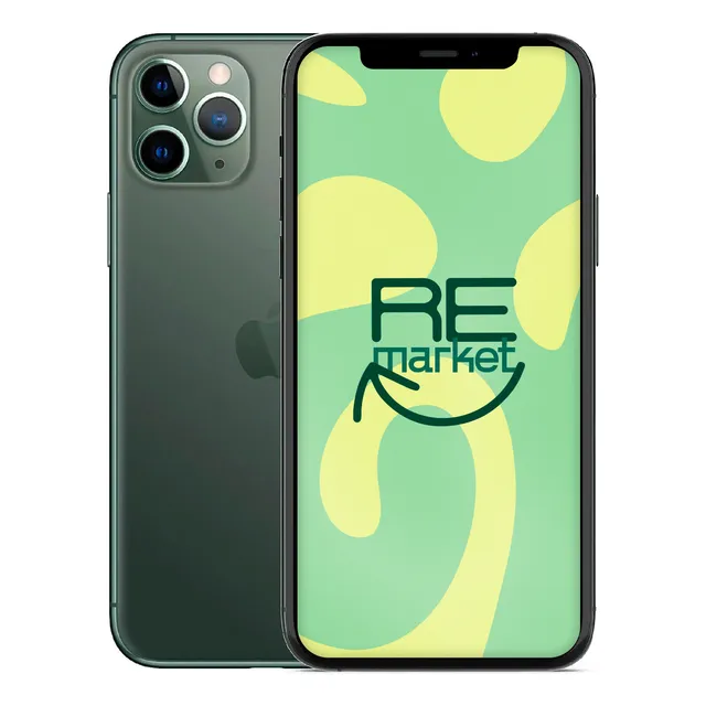 Celular Iphone 11 Pro Max 64 Gb Verde- Reacondicionado Verde (Reacondicionado)