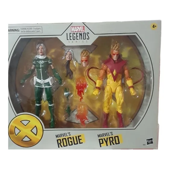 Pack Figura Rogue Y Pyro Legends Leotoys