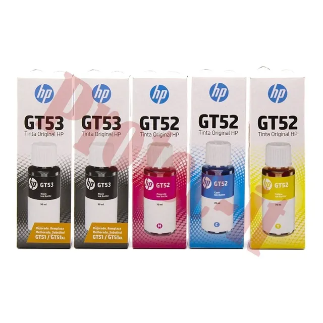 5 Tintas Original Hp Gt53 Gt52 Series Gt Ink Tank Smart Tank