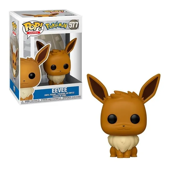 Figura De Acción Pokémon Eevee De Funko Pop! Games
